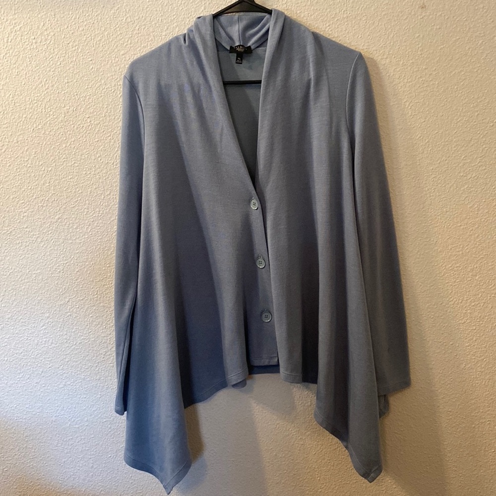 Talbots Button Front Cardigan Size Mp - image 1